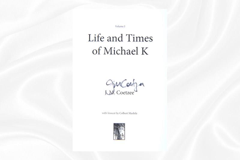 FCS - Life and Times of Michael K - Vol 1 - name plate