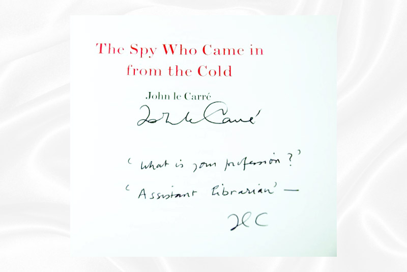 John le Carré - The Spy Who Came in from the Cold - Qoutation 1