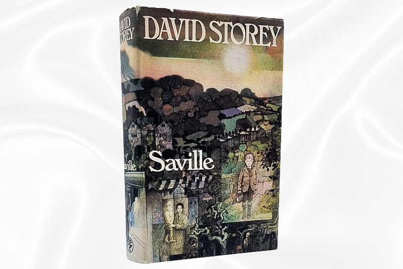 David Storey - Saville - Signed - Book With Jacket