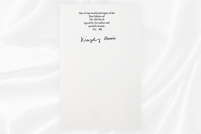 Kingsley Amis - The old devils - Signed - Signature