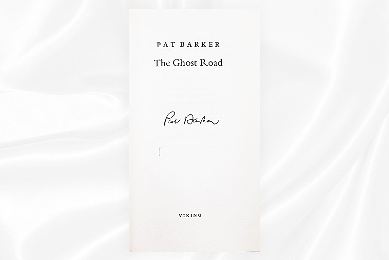 Pat Barker - The ghost road - Signed - Proof book