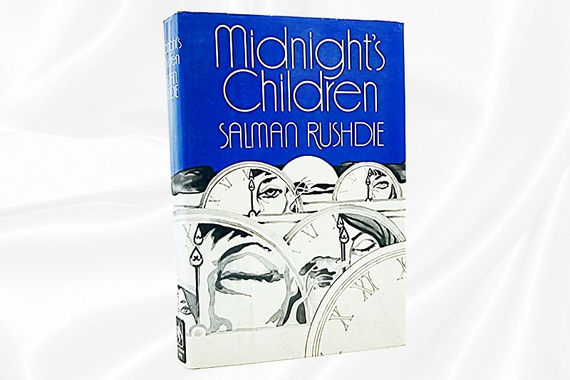 Salman Rushdie - Midnight's children - Signed - Proof - Jacket