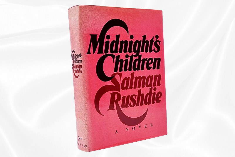 Salman Rushdie - Midnight's children - Signed - US Edition - Jacket