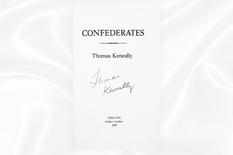 Thomas Keneally - Confederates - Signed - Signature