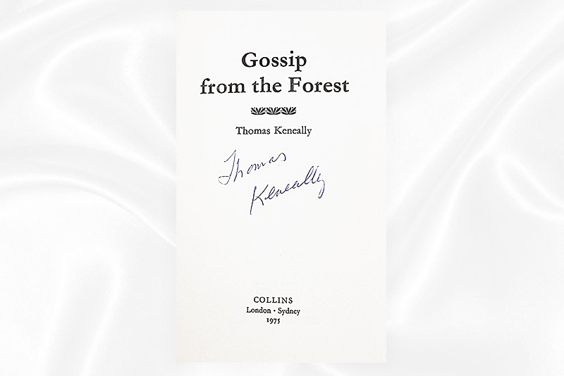Thomas Keneally - Gossip From the Forest - Signed - Signature