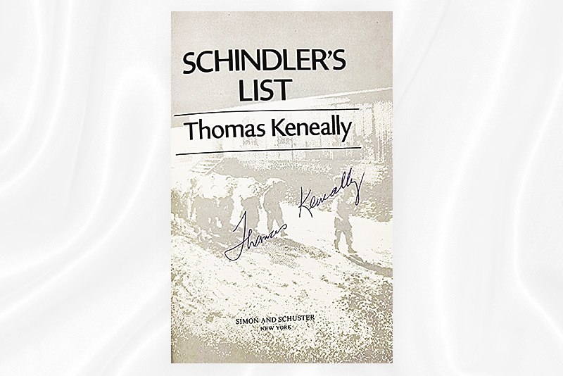 Thomas Keneally - Schindler's List - Signed - US Edition - Signature