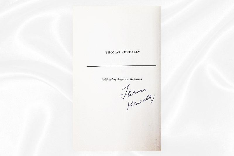 Thomas Keneally - The Chant of Jimmy Blacksmith - Signed - Signature