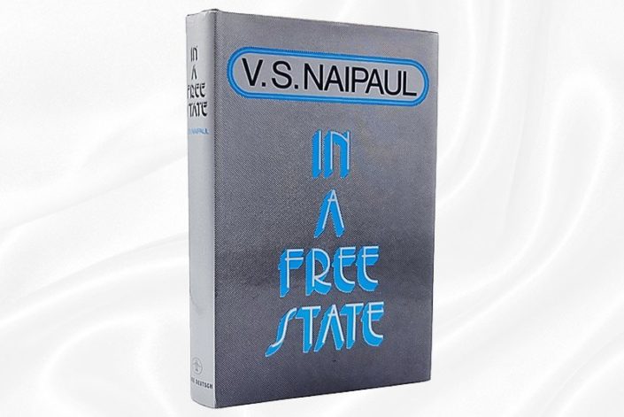 VS Naipaul - In a free state - Signed - Proof - Jacket