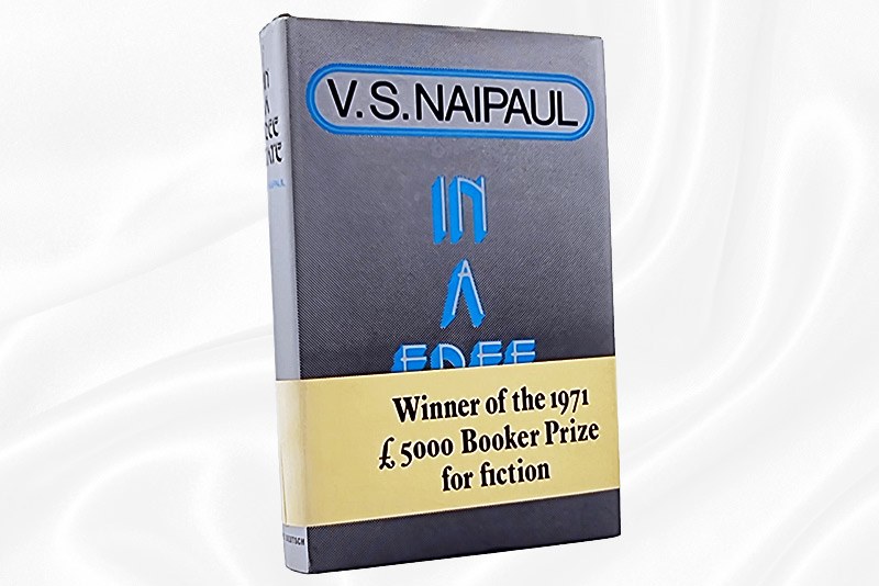 VS Naipaul - In a free state - Signed - Proof - Jacket - Sash