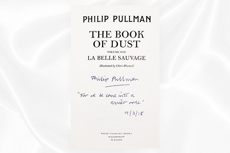 Philip Pullman - The Book of dust - Signed - Signature