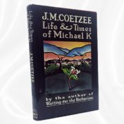J.M. Coetzee - Life and Times of Michael K - 1st US Edition - Jacket