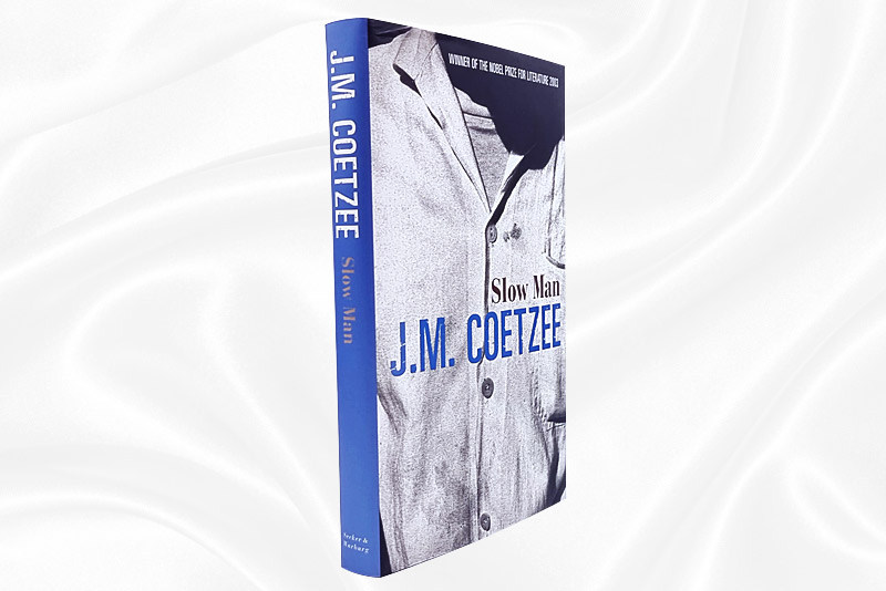 J.M. Coetzee - Slow Man - Signed - Jacket