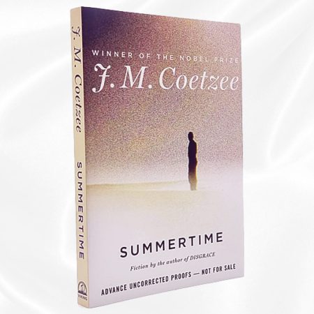 J.M. Coetzee - Summertime - Signed - US Edition - Proof