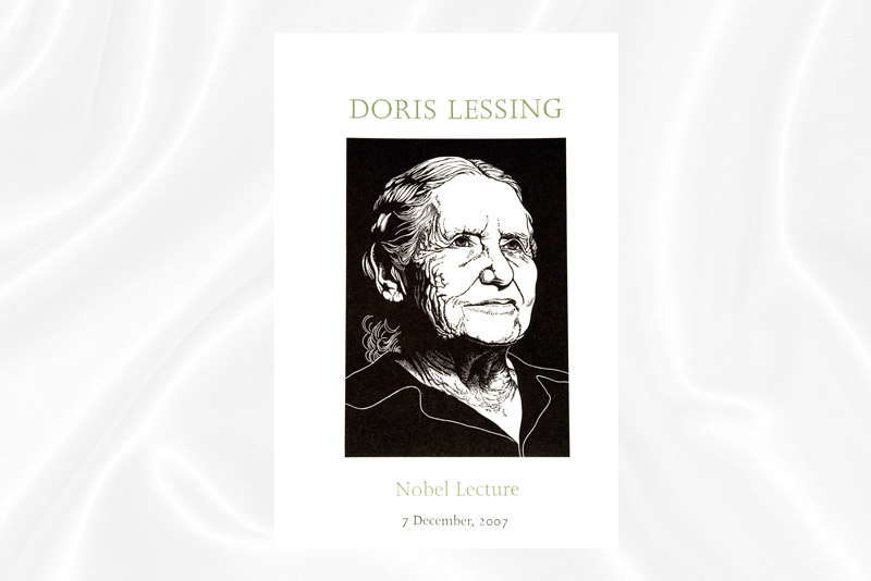 Nobel Lecture - Dorris Lessing - Nameplate