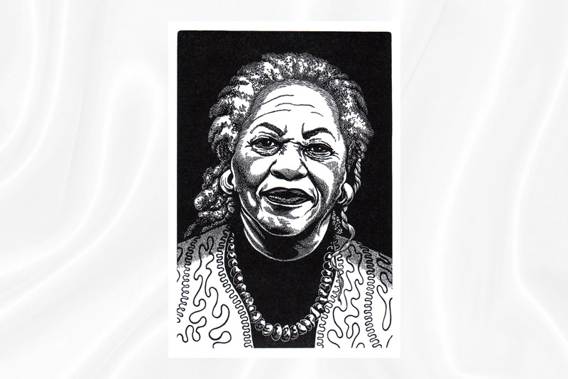 Open Book Series - Beloved - Toni Morrison - Portrait